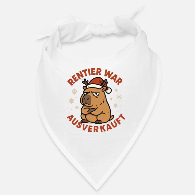 Malheureusement, Reindeer a vendu complet Capybara Bandana