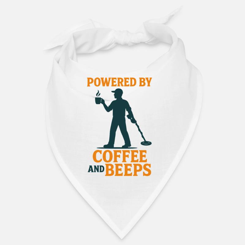 Alimenté par Coffee et Bips Détection de Métaux Bandana