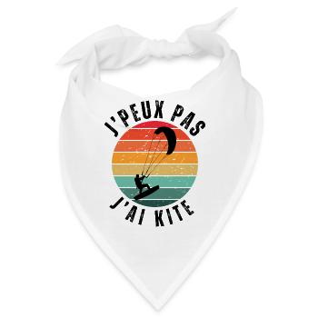 Ich kann es nicht tunen, Geschenk-Humor - Bandana - Weiß - Vorne