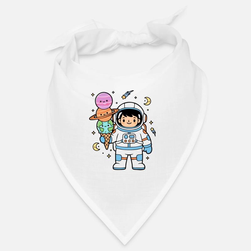 Œuvres d’astronaute Nourriture Humour spatial Bandana