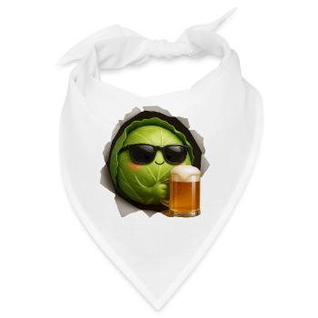 Kohl Bier - Bandana - Weiß - Vorne