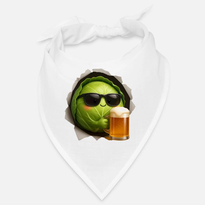 Cabbage Beer Bandana