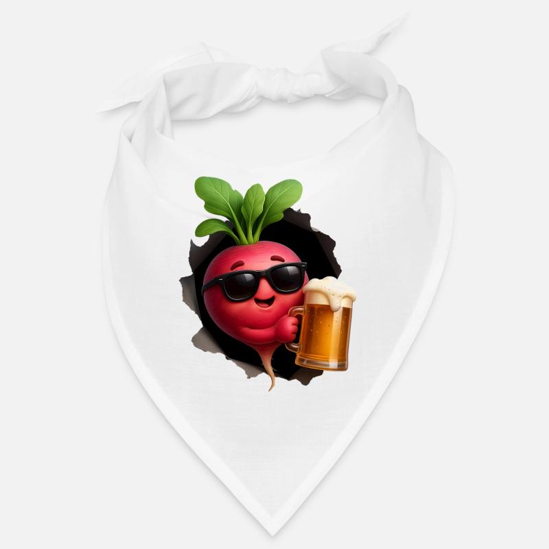 Radieschen Bier Bandana