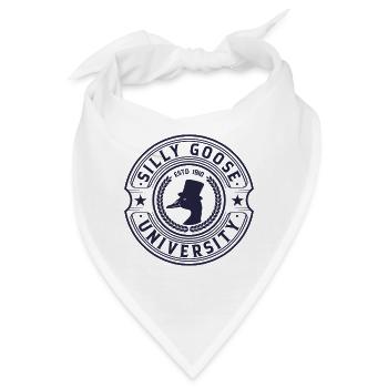 Wappen der Goose University - Bandana - Weiß - Vorne