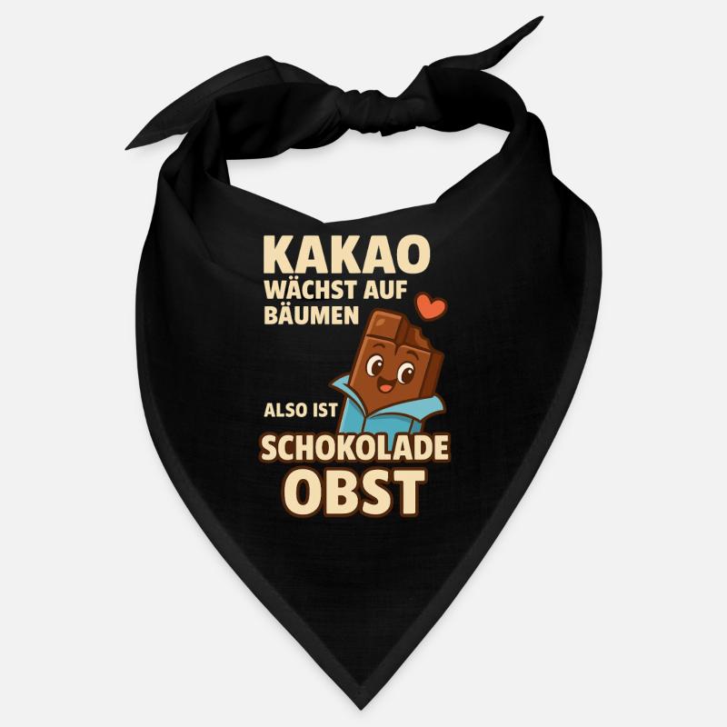 Cocoa Saying – Chocolate is Fruit Bandana