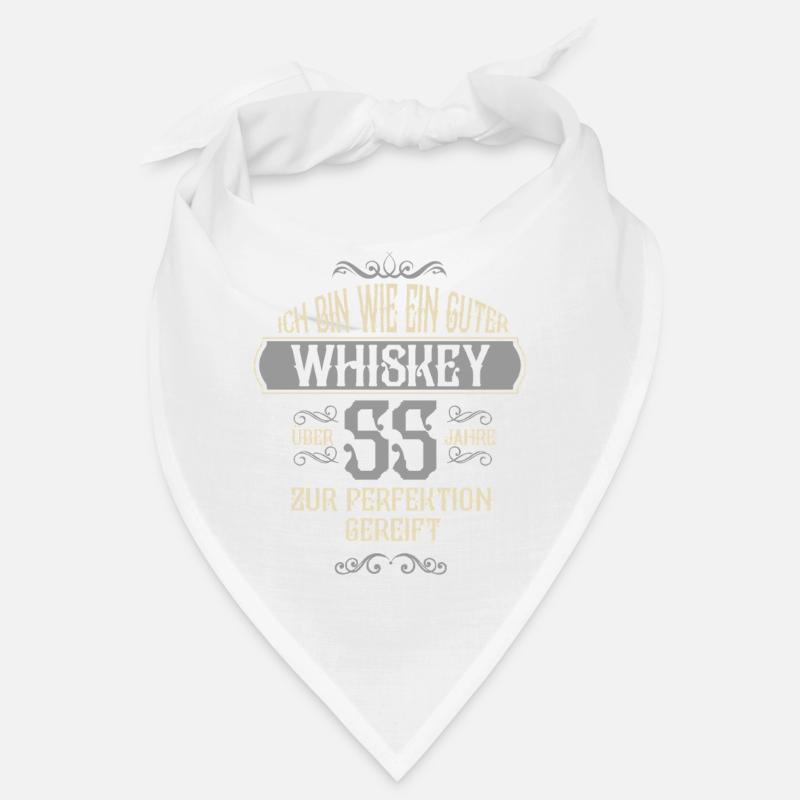 55. Geburtstag 55 Jahre alt Spruch Geschenk Bandana