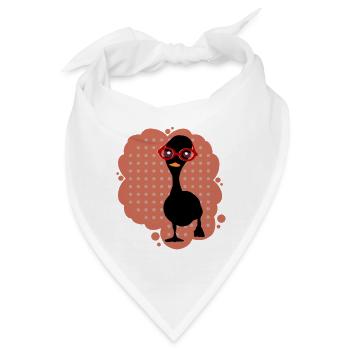 Ente  - Bandana - Weiß - Vorne