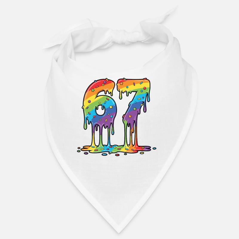 Célébration du mème Rainbow 67 Bandana
