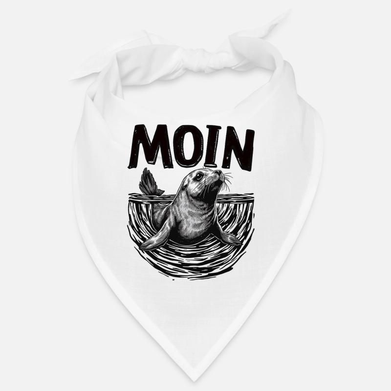 Phoque des phoques mer Baltique Moin en mer du Nord Bandana