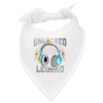 Level 9 Unlocked Headphones - Bandana - Weiß - Vorne