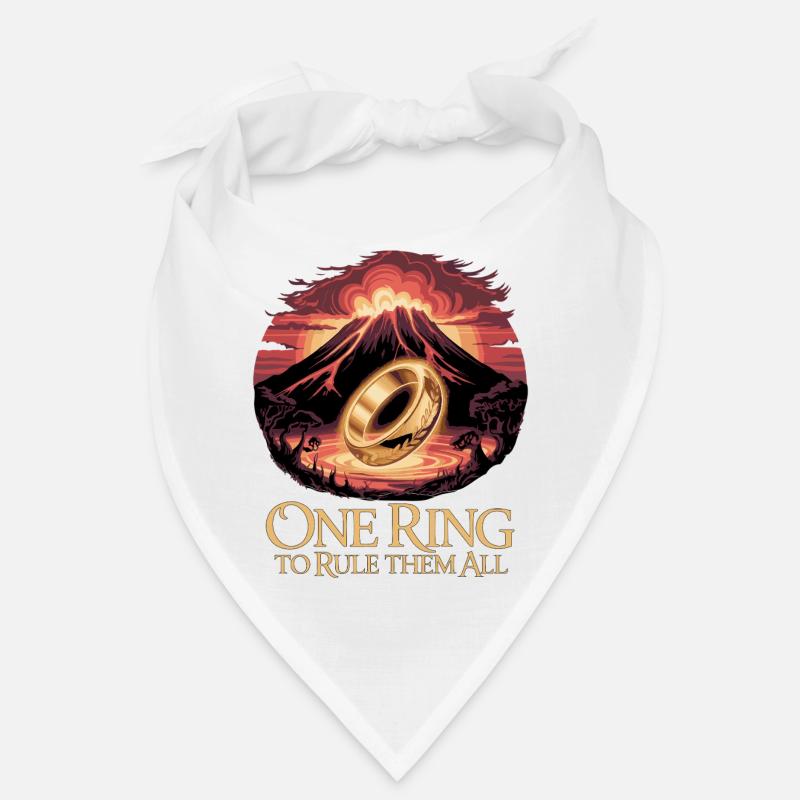 Vulkanischer Ringwappen Bandana