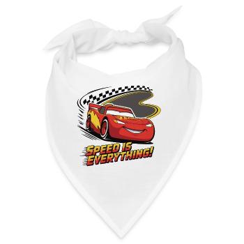 Speed Is Everything Auto-Cartoon - Bandana - Weiß - Vorne