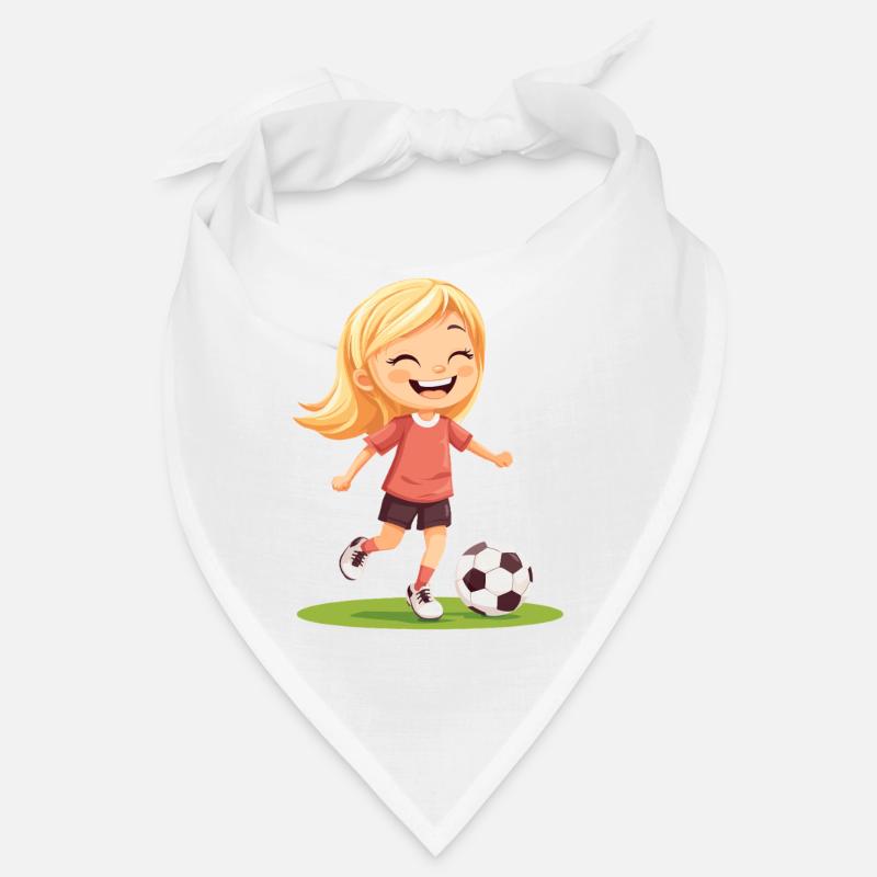 Smiling soccer player Bandana