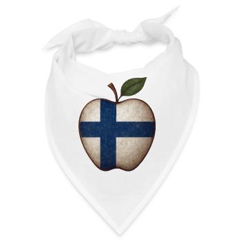 Finnland - Bandana - Weiß - Vorne