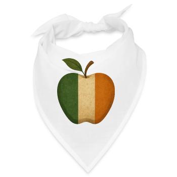 Irland - Bandana - Weiß - Vorne