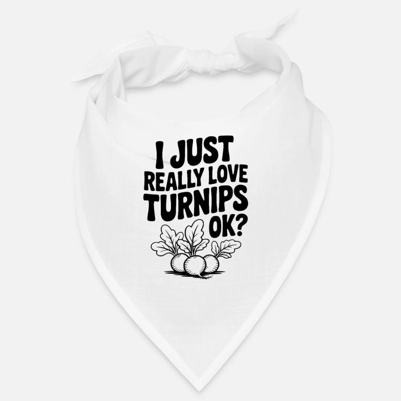 I Just Really Love Turnips OK? Bandana