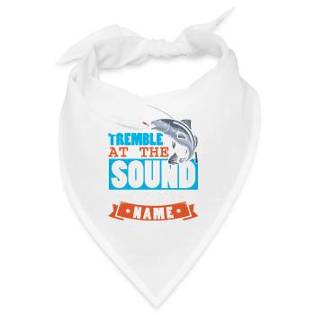 Angler Fischer Angeln Sportfischer - Bandana - Weiß - Vorne