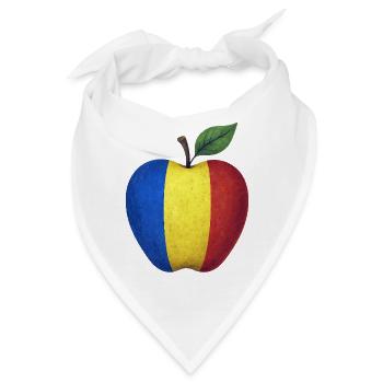 Rumänien - Bandana - Weiß - Vorne