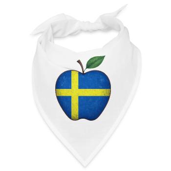 Schweden - Bandana - Weiß - Vorne