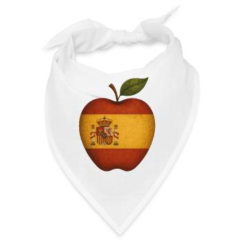 Spanien - Bandana - Weiß - Vorne