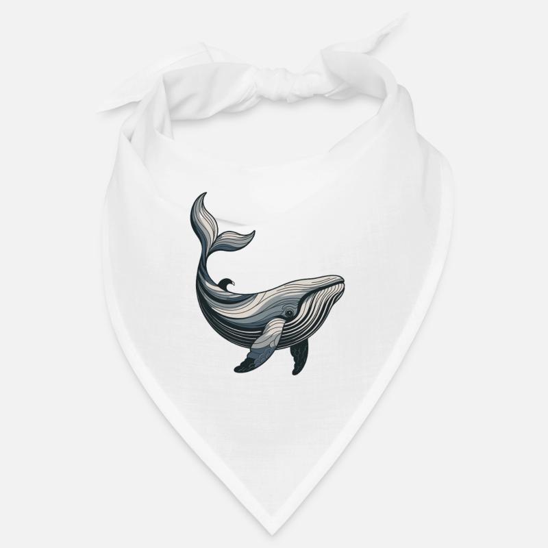 Baleine en ligne : conception de la baleine bleue Bandana