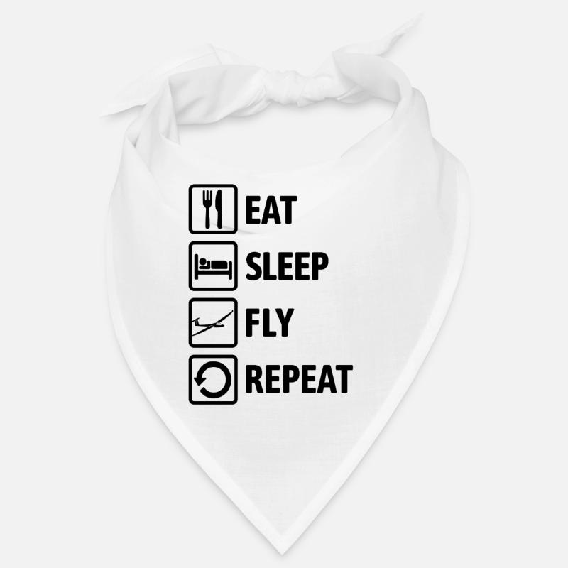 Mange, Dors, Vole, Répéter - Planeur Bandana