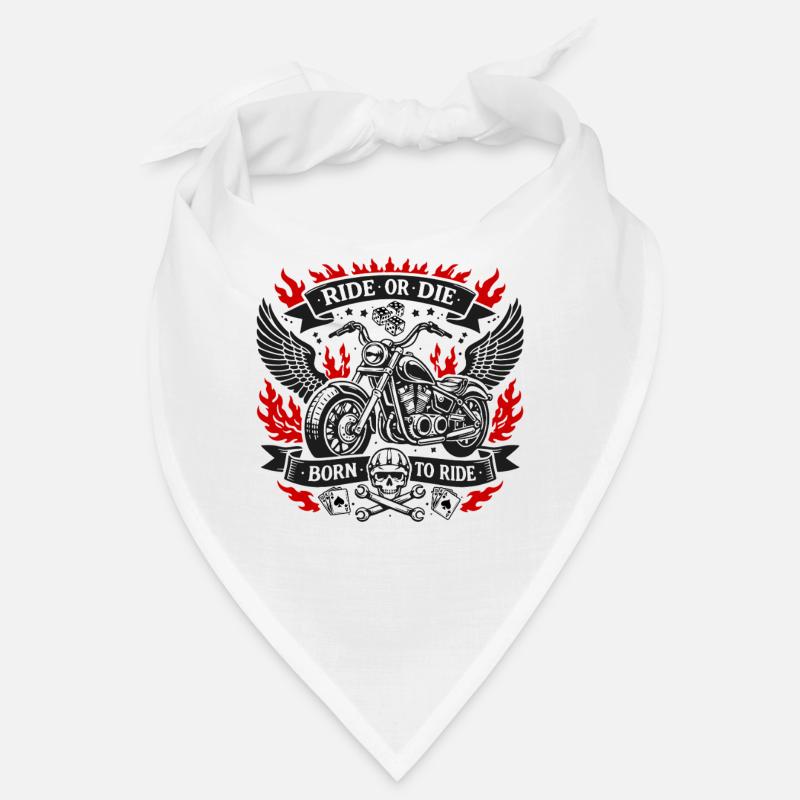 RIDE OR DIE | Biker Flames Gift Bandana