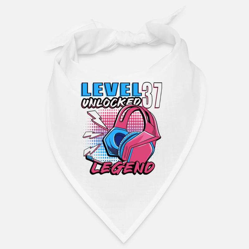 Level 37 Legend Neon Kopfhörer Bandana