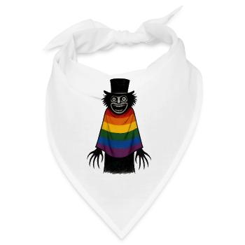 BABASHOOK und Regenbogenkap - Bandana - Weiß - Vorne