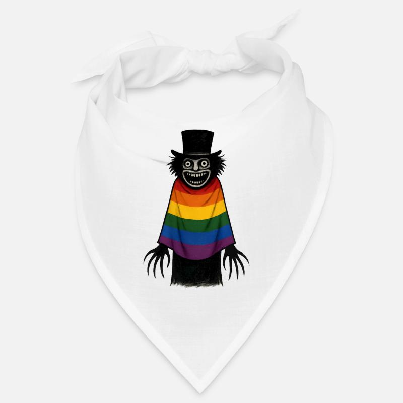 BABASHOOK und Regenbogenkap - Bandana - Weiß