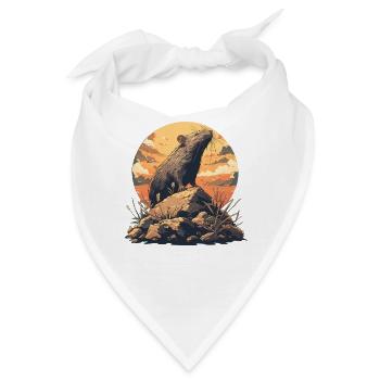 Ratten Ratte - Bandana - Weiß - Vorne