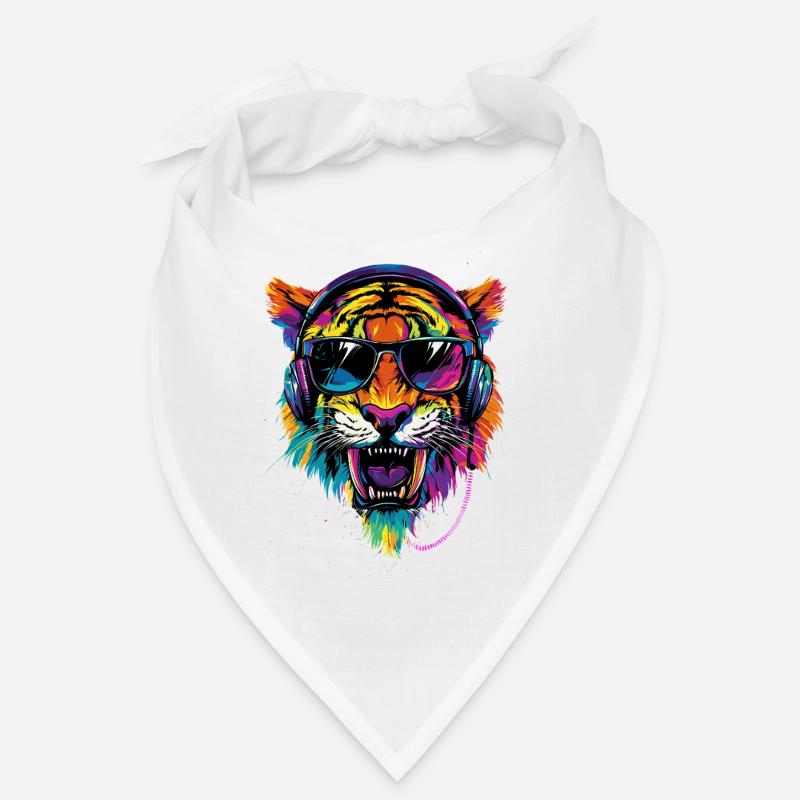 Saber-toothed tiger Smilodon Big cat Sabertooth tiger Bandana