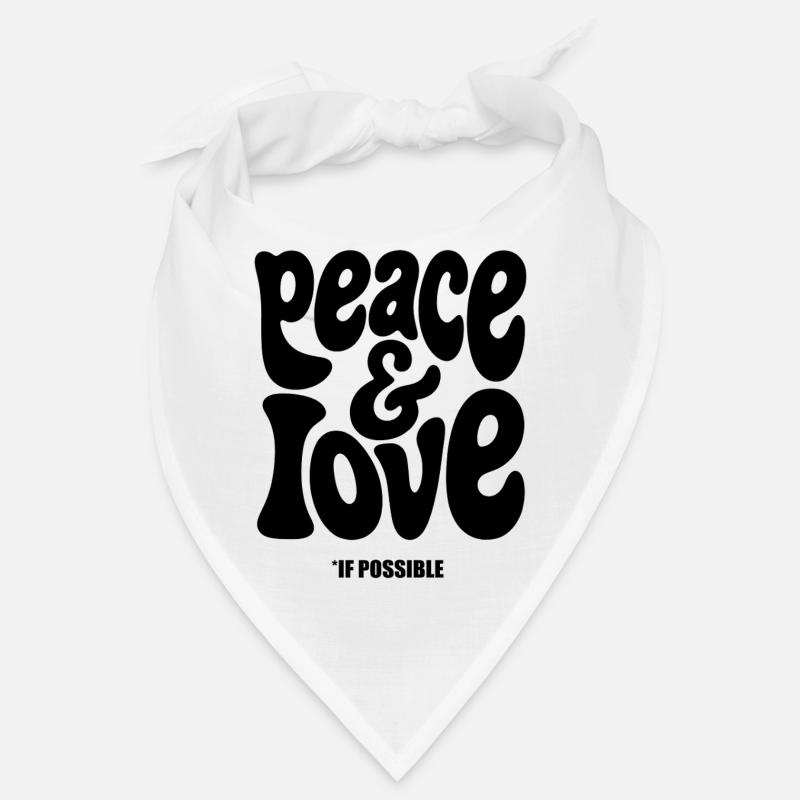 PEACE LOVE #1 - let's talk Bandana