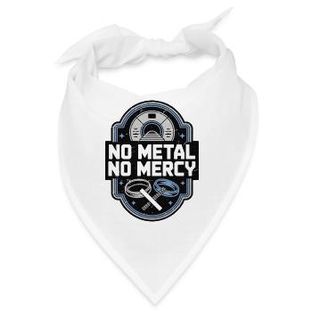 MRI Tech No Metal No Mercy Radiologist Rad Tech - Bandana - Weiß - Vorne