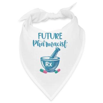 Zukunft Apotheker - Bandana - Weiß - Vorne