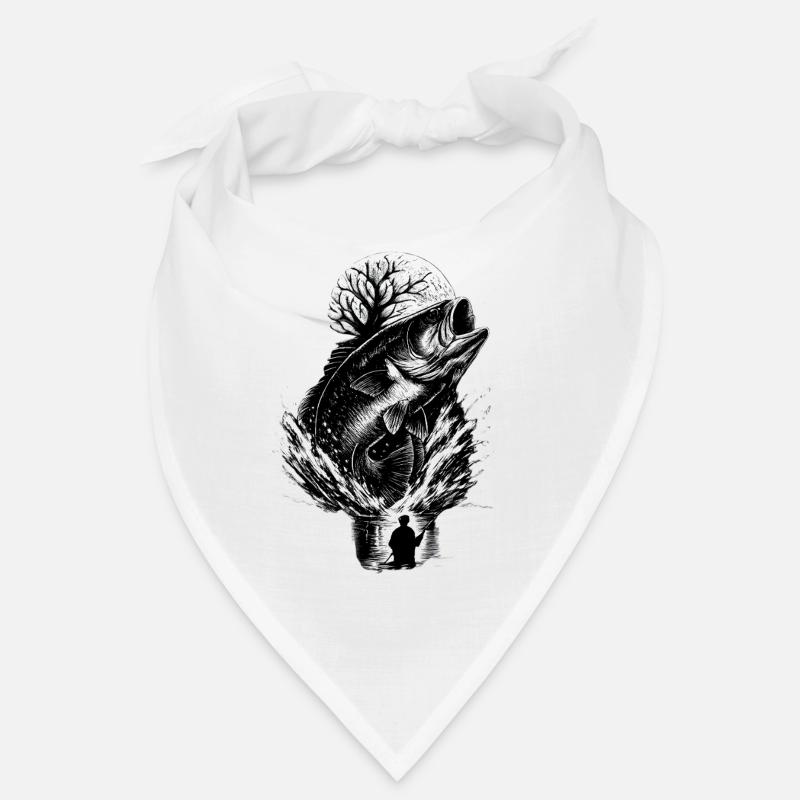 Perchoir sauteuse au clair de lune, pêcheur de nuit Bandana