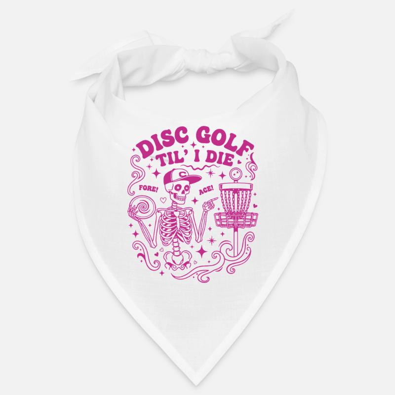 Disc Golf jusqu’à la mort avant As Disc Golf drôle Bandana