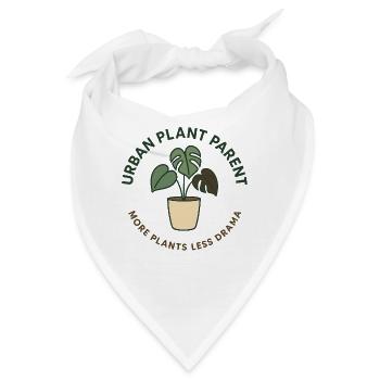 Urban Plant Parent - Bandana - Weiß - Vorne