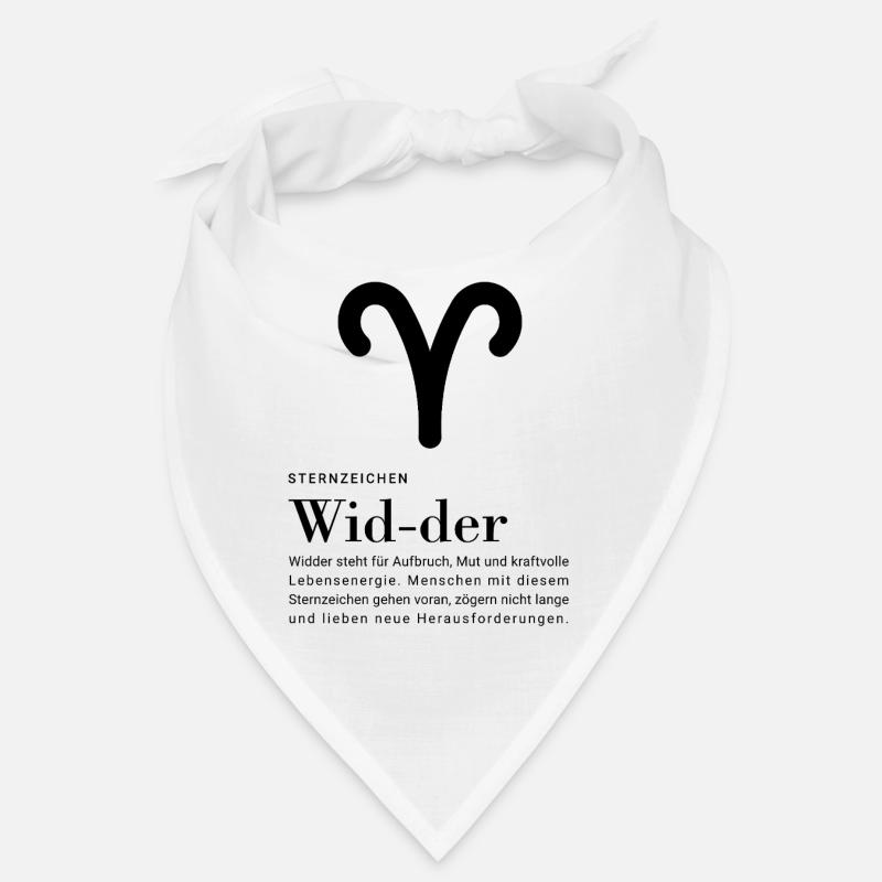 Signe du zodiaque Bélier Bandana