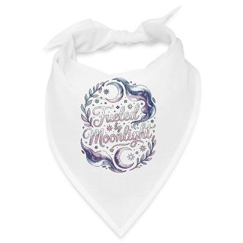 Witchcraft Fueled By Moonlight Sorcery Astrology - Bandana - Weiß - Vorne