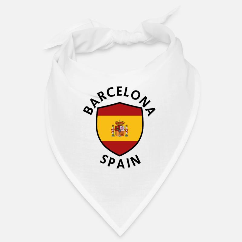 Barcelona Shield Spain Bandana
