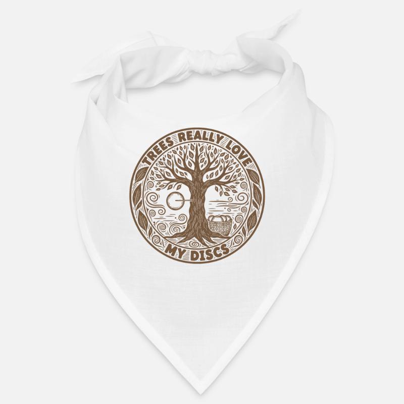 Les arbres adorent vraiment mes disques Disc Golf Bandana