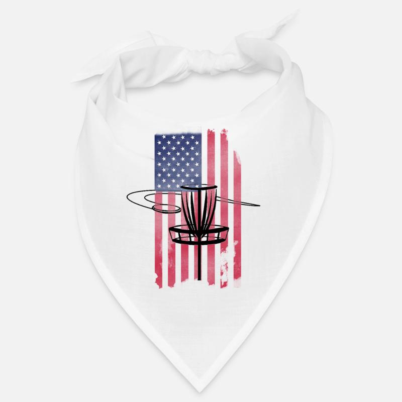 Drapeau Disc Golf USA Bandana
