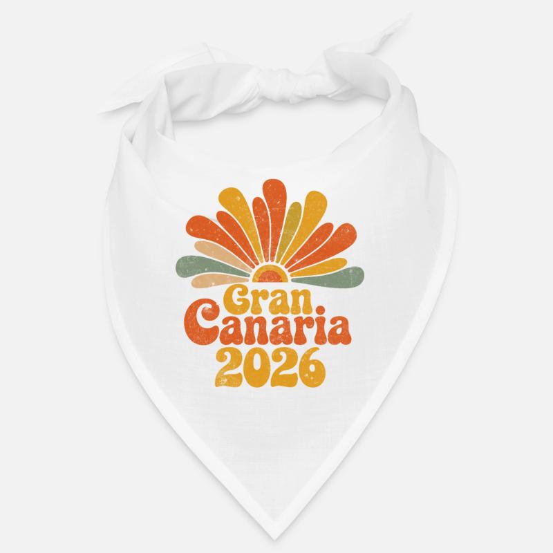 Gran Canaria 2026 Coucher de soleil rétro Bandana