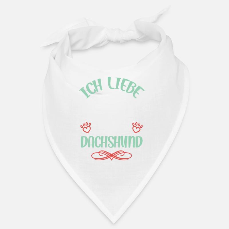 J’adore mon teckel Bandana