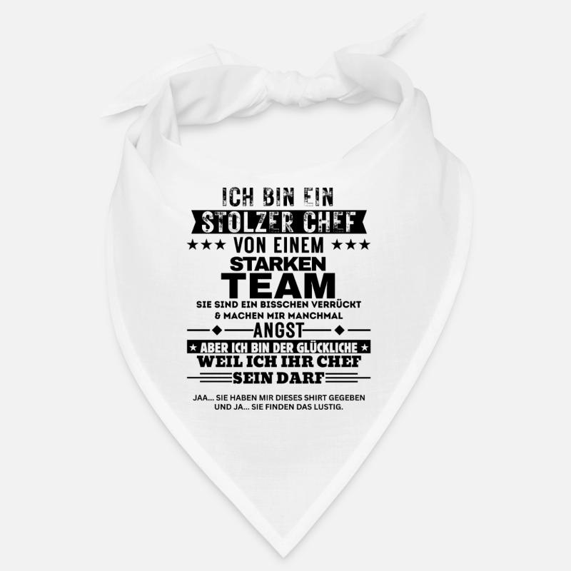 Fier patron d’une équipe solide Bandana