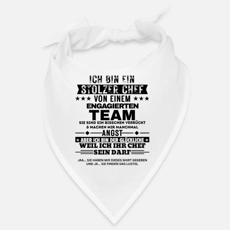 Fier patron d’une équipe dévouée Bandana