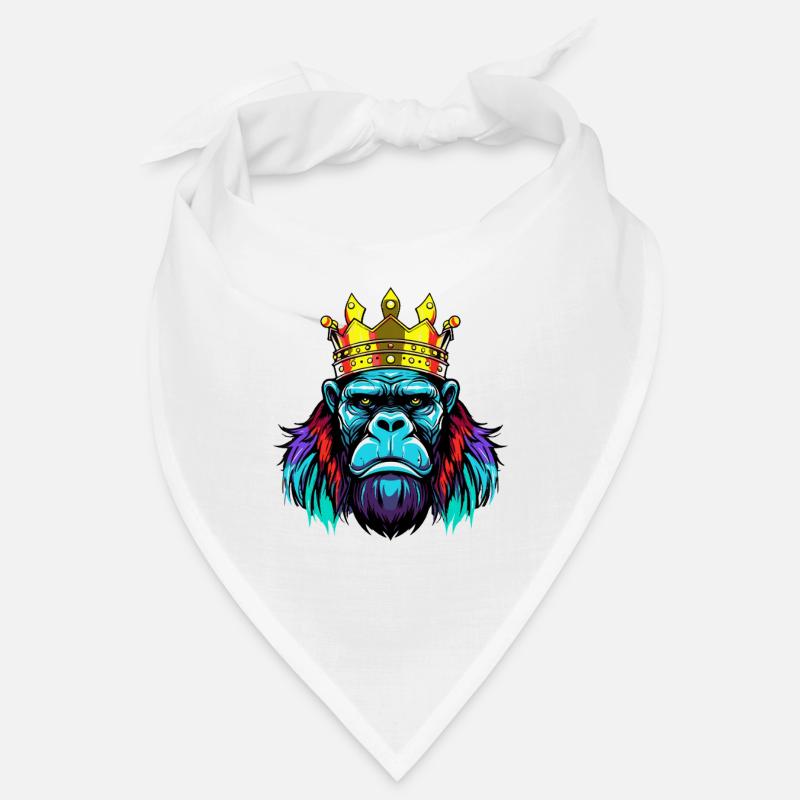 Gorilla Neon Krone Bandana