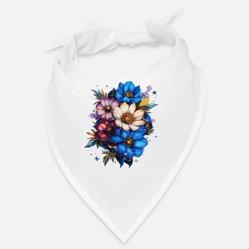 Explosion des couleurs du cosmos Blossom Bandana