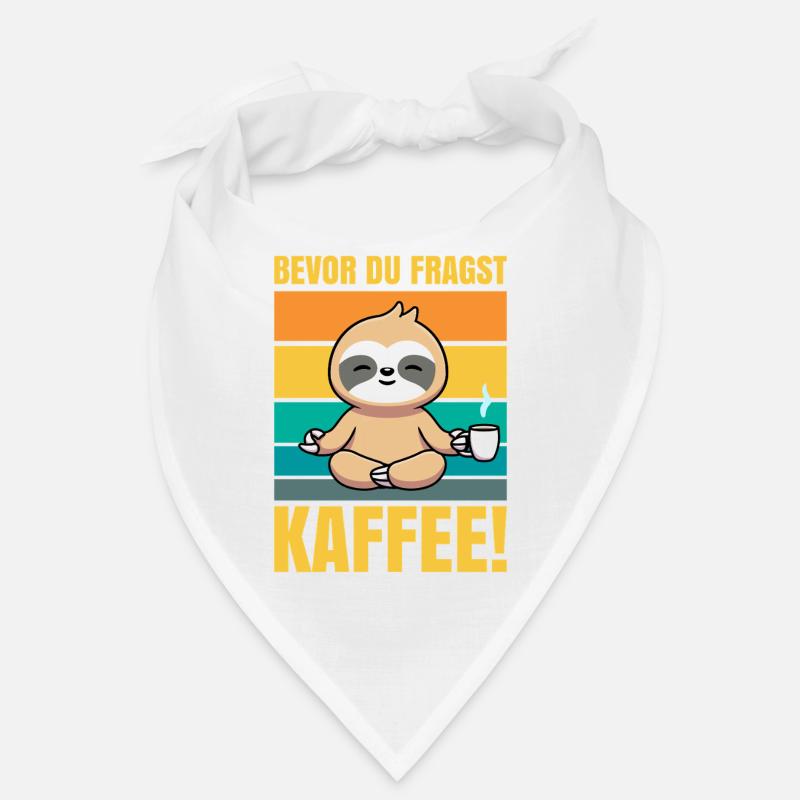 Before you ask Coffee Sloth Bandana